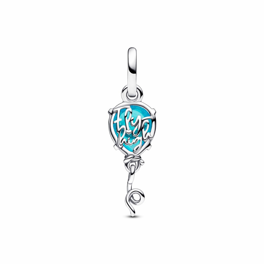 Charm colgante Pandora Globo Cristal de Murano Azul