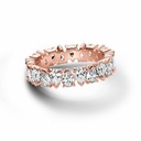 Anillo Pandora Rose Banda brillante alterna