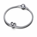 Charm Pandora Familia Corazón calado y Estrella