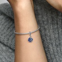 Charm colgante Pandora giratorio con Luna creciente brillante