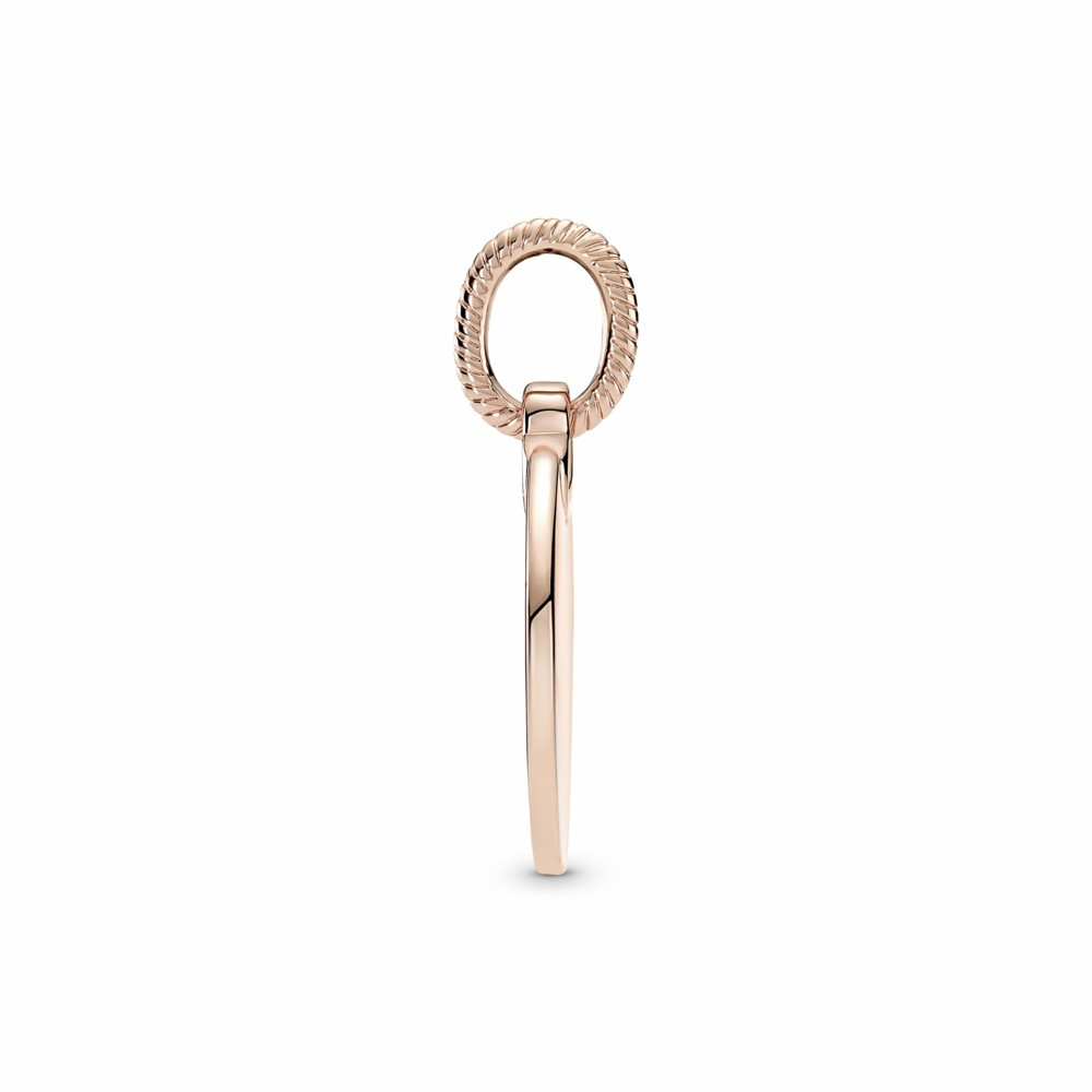 Colgante Pandora Rose Etiqueta Redonda grabable