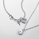 Charm colgante Pandora Medalla Grabable que se abre