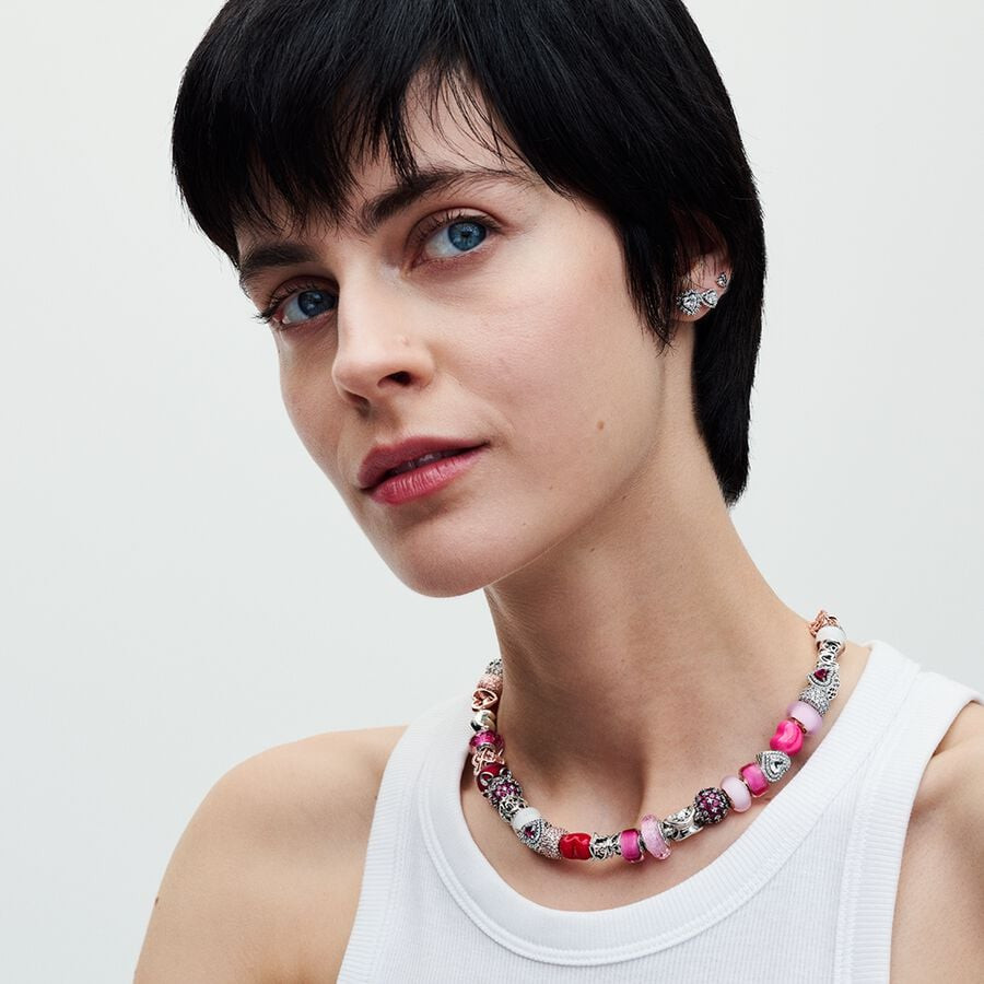 Charm Pandora Corazón Mensaje Oculto que Cambia de Color
