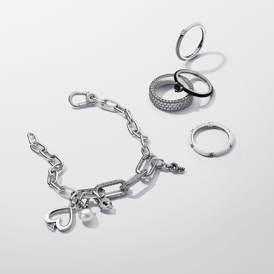 Anillo Pandora ME Corazón Chakra Negro