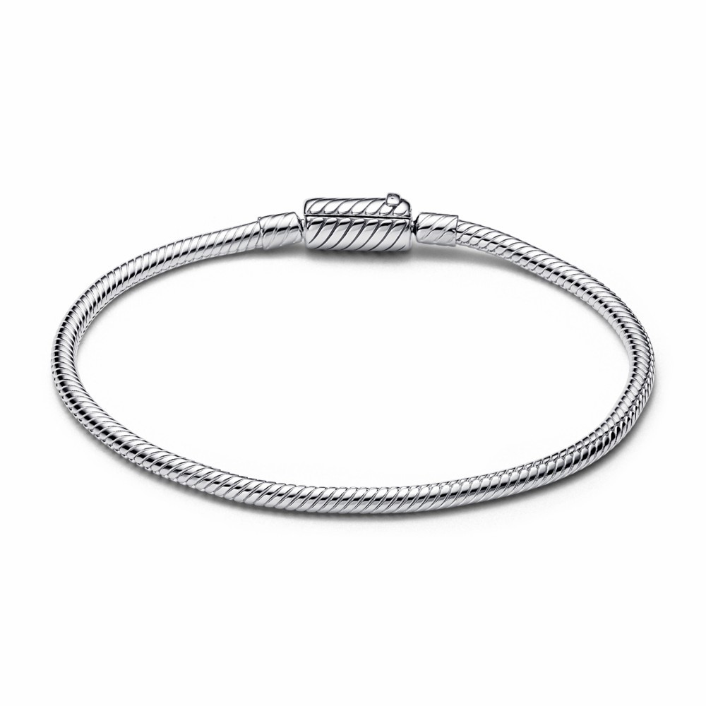Pulsera Pandora Moments cadena de serpiente con Cierre Deslizante Magnético
