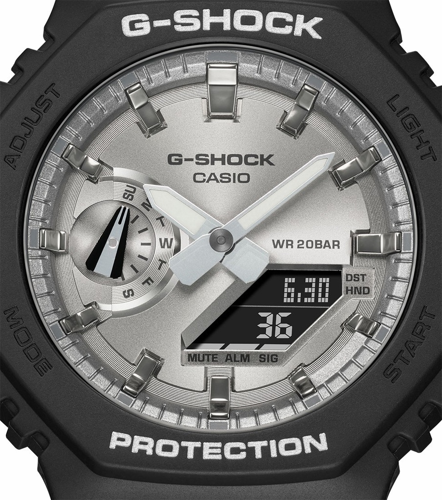 Reloj Casio Hombre G-Shock Negro-Plata