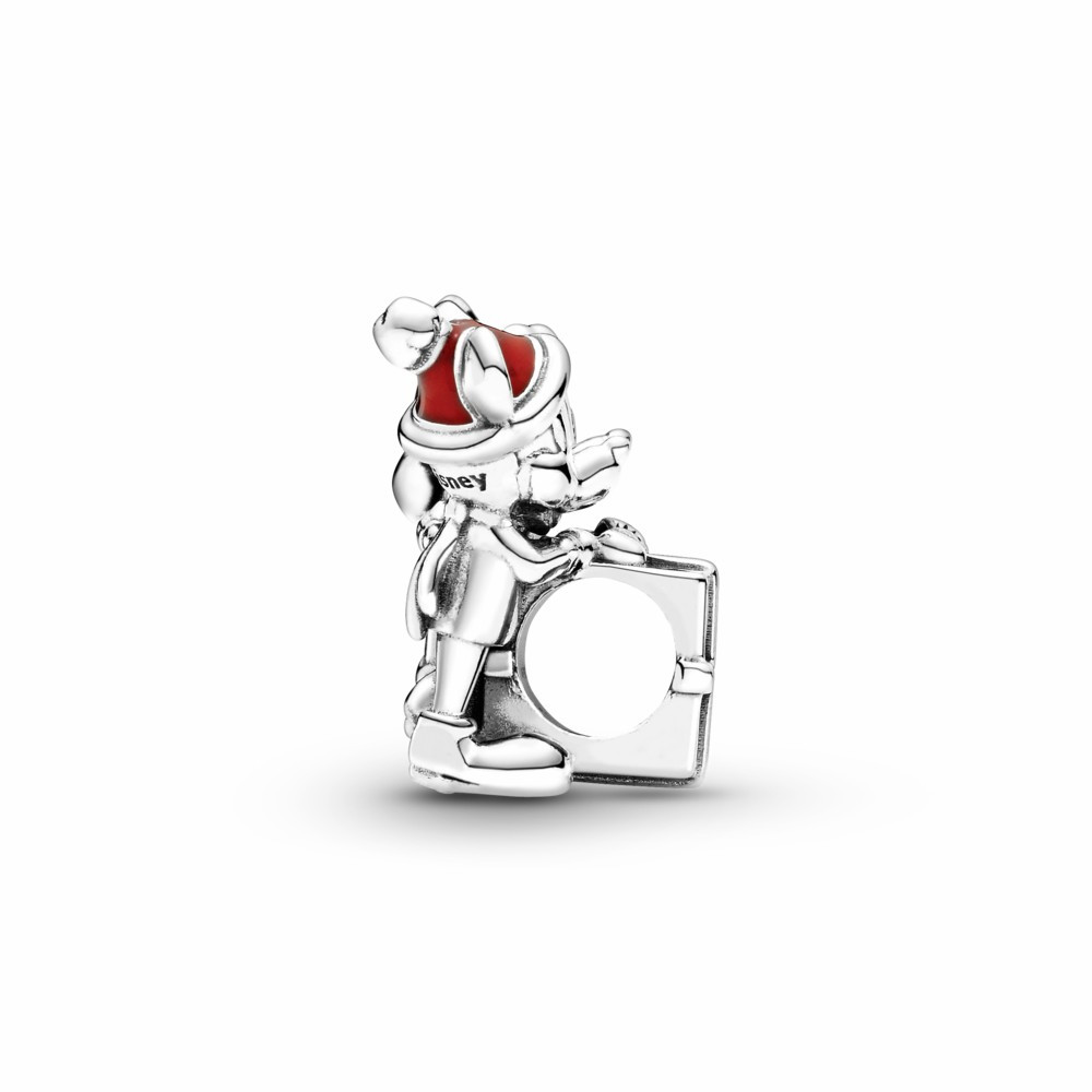 Charm Pandora Caja de Regalo de Mickey y Minnie