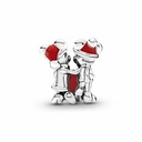 Charm Pandora Caja de Regalo de Mickey y Minnie