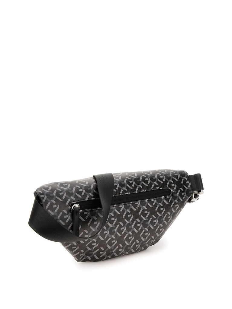 RIÑONERA HOMBRE GUESS TORINO LOGOTIPO G- WOVEN