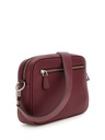 BOLSO GUESS MERIDIAN CAMERA BANDOLERA BURDEOS