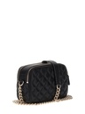 Bandolera Guess Giully Pespunteada Negra