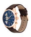 RELOJ TOMMY HILFIGER BAKER AZUL, ROSADO Y MARRON