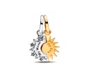 Charm Colgante Pandora Divisible Sol y Luna