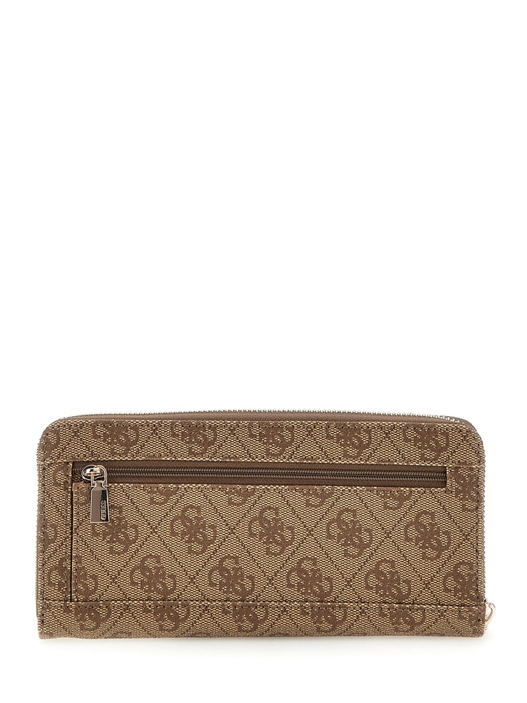 CARTERA MAXI GUESS MARRON CON LOGO LAURES 4G