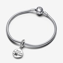 Charm Pandora Colgante Grabable Mamá