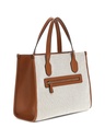 Bolso Guess Tote Status 2 Compartiment Coñac Natural