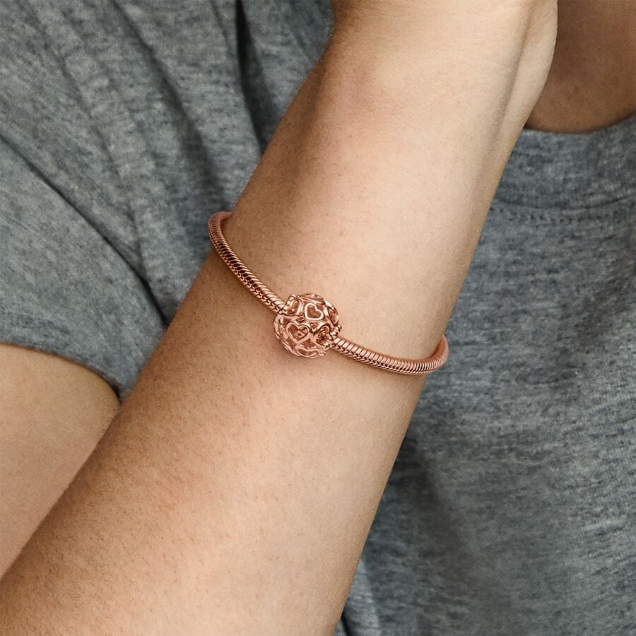 Charm Pandora Corazones Por Todas Partes
