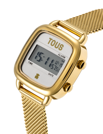 RELOJ TOUS D-LOGO MINI DIGITAL IPG ESTERILLA