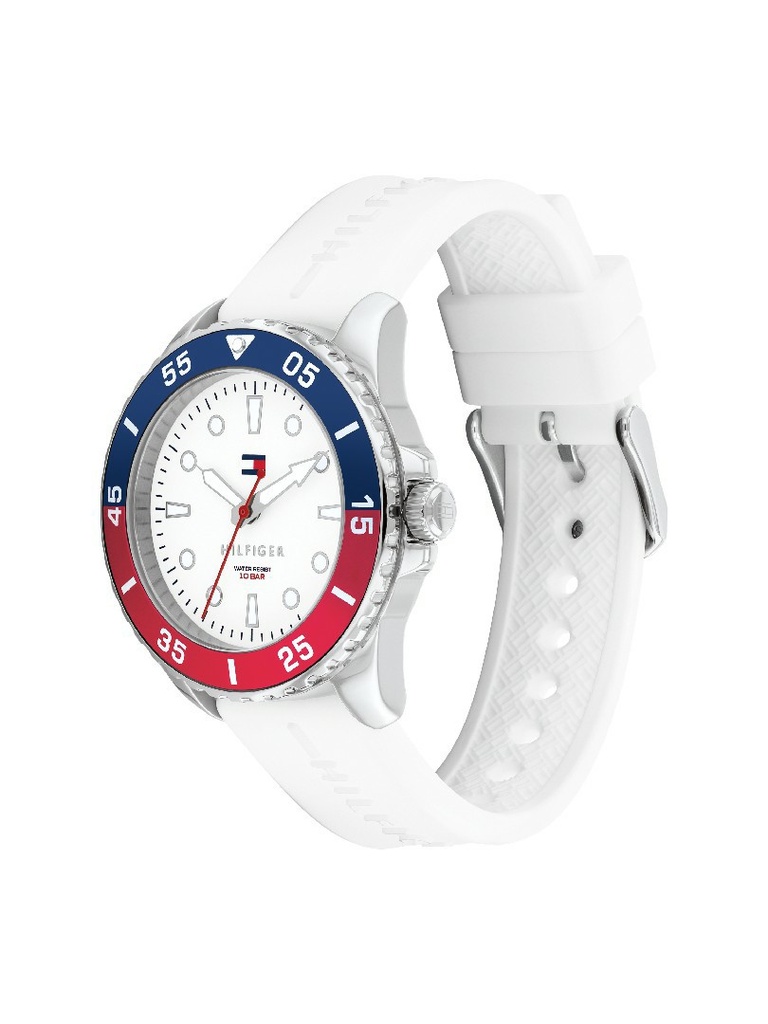 Reloj Tommy Hilfiger niño Boys silicona blanco