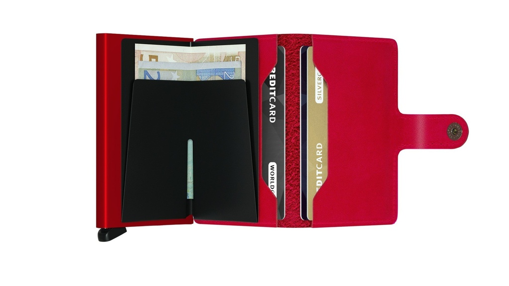 secrid miniwallet original red-red