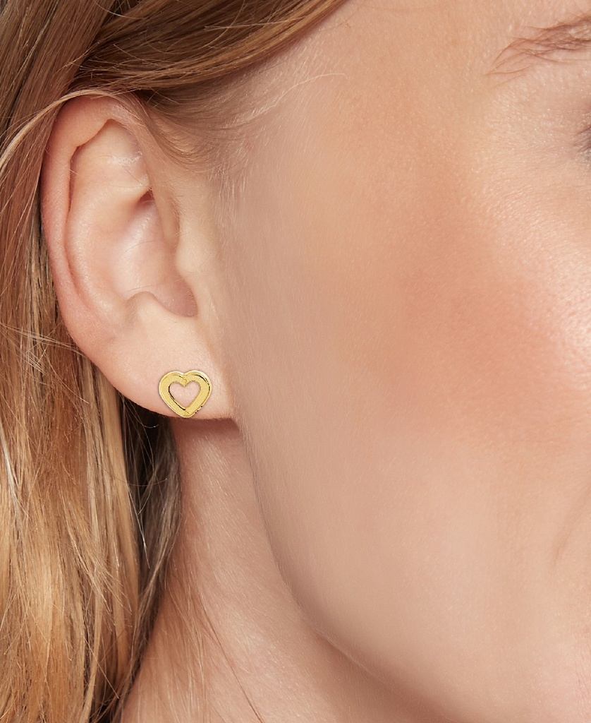 Pendientes Tommy Hilfiger Acero Dorado Corazón