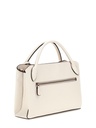 Bolso Guess Fedana Elite color crema y blanco