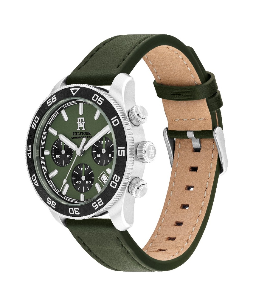 Reloj Tommy Hilfiger Hombre Chrono Esfera Verde