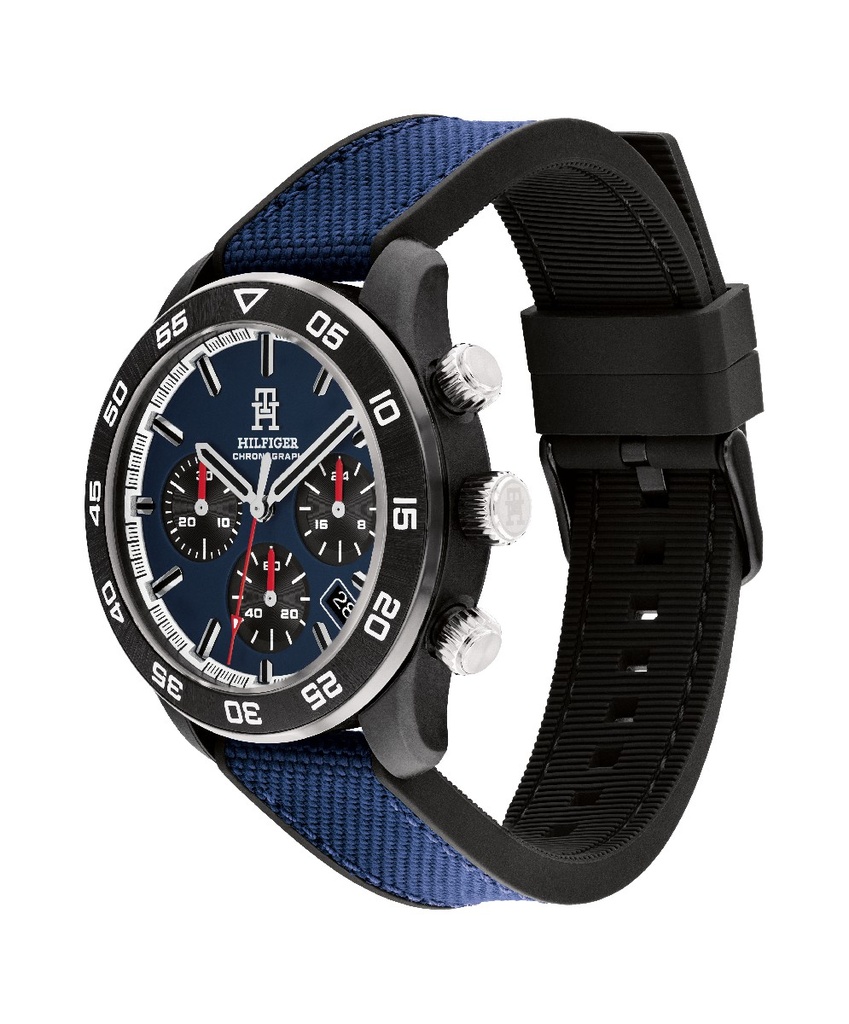 Reloj Tommy Hilfiger TH85 Crono Carbon