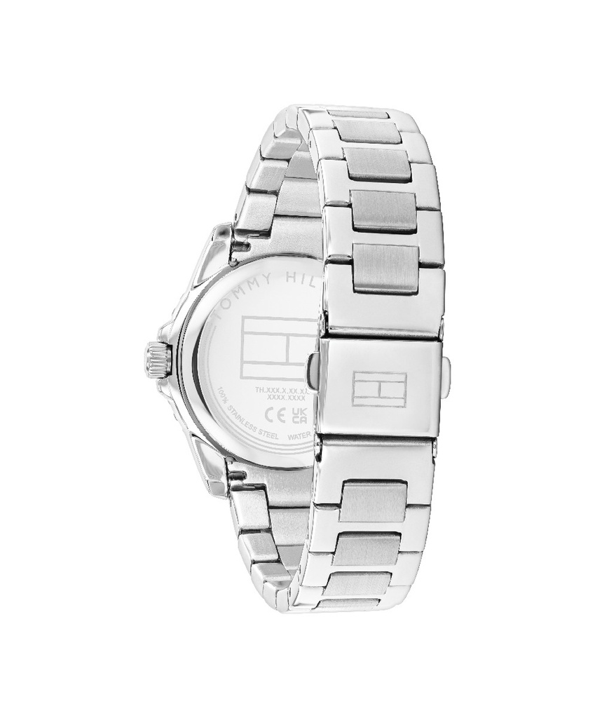 RELOJ TOMMY HILIGER ACERO ESFERA BLANCA 