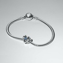 Charm Pandora Corazón y Gemas Entrelazados