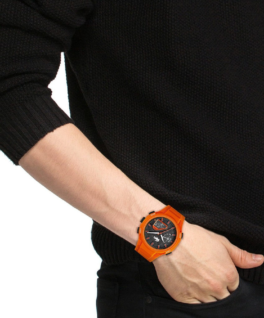 Reloj Lacoste LC33 Naranja y Verde Analógico-Digital Hombre