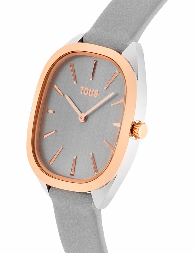 Reloj TOUS Heritage Gris y Rosado Analógico Mujer 3000136400
