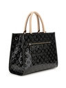 Bolso Guess de Mano Arnela Negro Logotipo 4G Peony