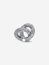 Charm Pandora Corazón Nudo Infinito y Pavé