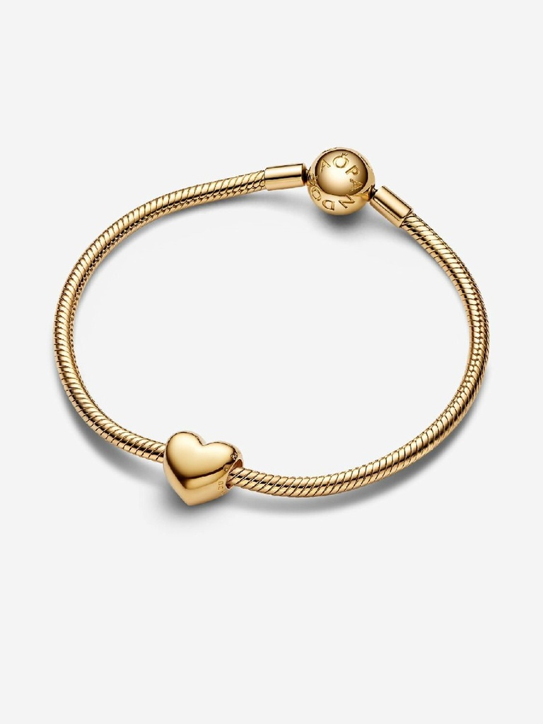 Charm Pandora Grabable Corazón Be Love Dorado