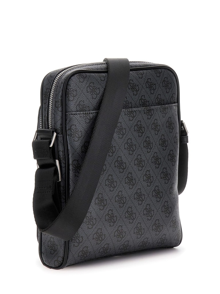 Bandolera Guess con logotipo Milano 4G Negro