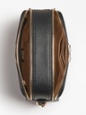 Bolso Guess bandolera Noelle Saffiano Negro