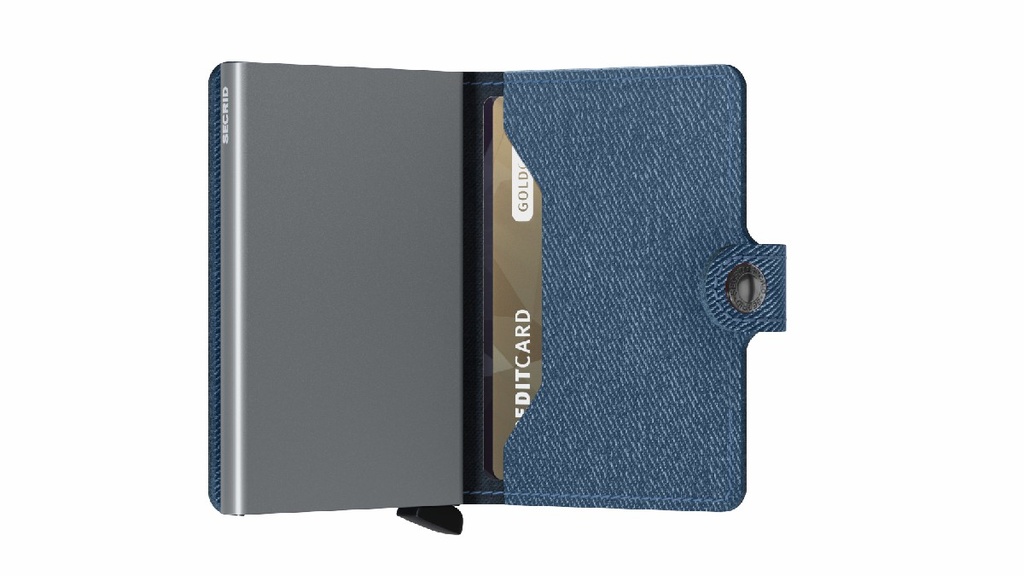 Cartera Secrid  Miniwallet Twist Jeans Blue
