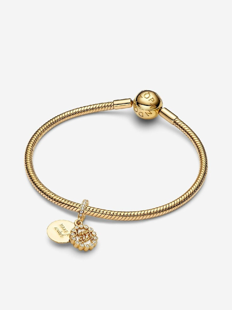 Charm Pandora Colgante Tarta de Cumpleaños Feliz