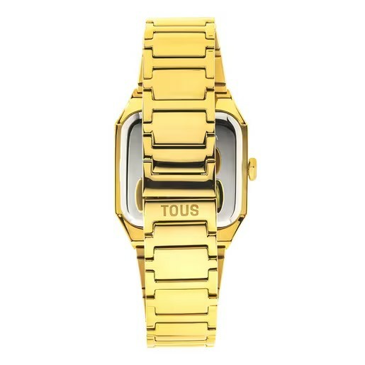 Reloj Tous Mujer Karat Squared Analógico Acero IP Dorado 200351051