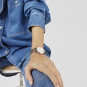 Reloj Tous Mujer S-Band Analógico Acero Bicolor Plateado IP Rosado 200351071