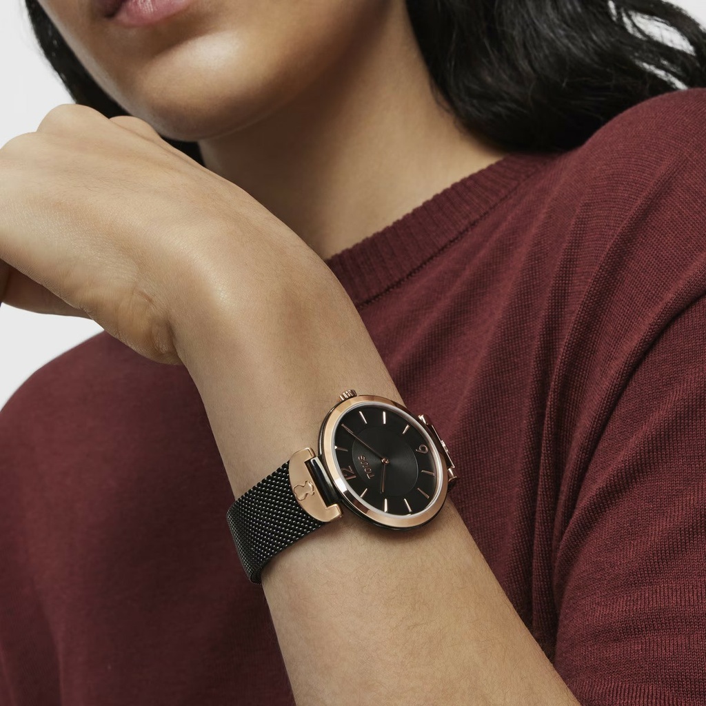 Reloj Tous Mujer S-Mesh Bicolor Acero IP Rosado/IP Negro 700350300