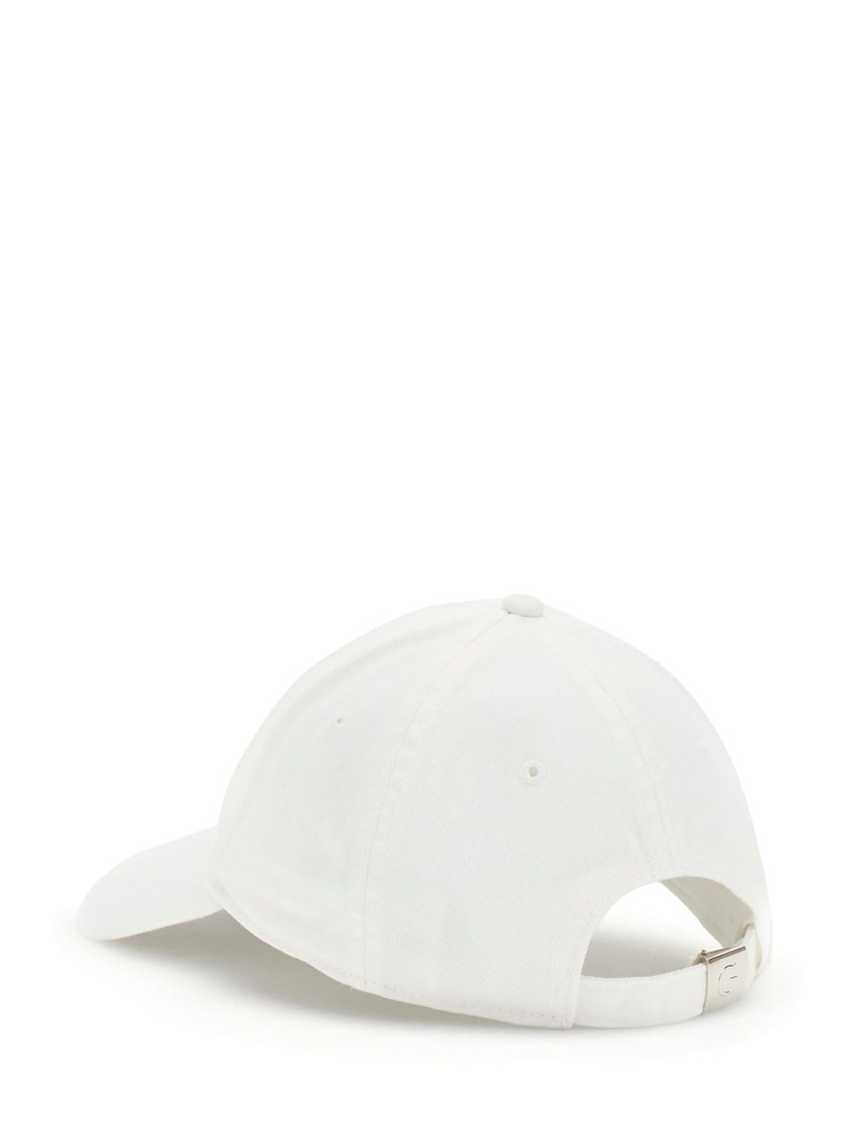 Gorra Guess Blanca Inscripción Logotivo
