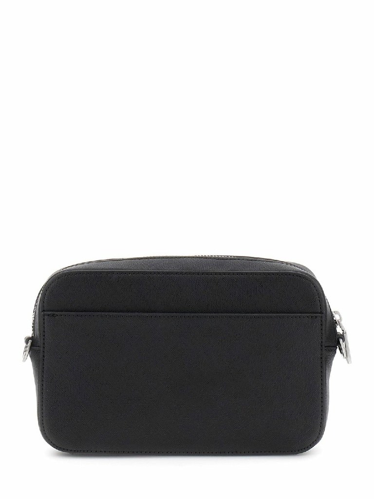 Bolso Neceser Guess Mini Hombre Milano Saffino Negro