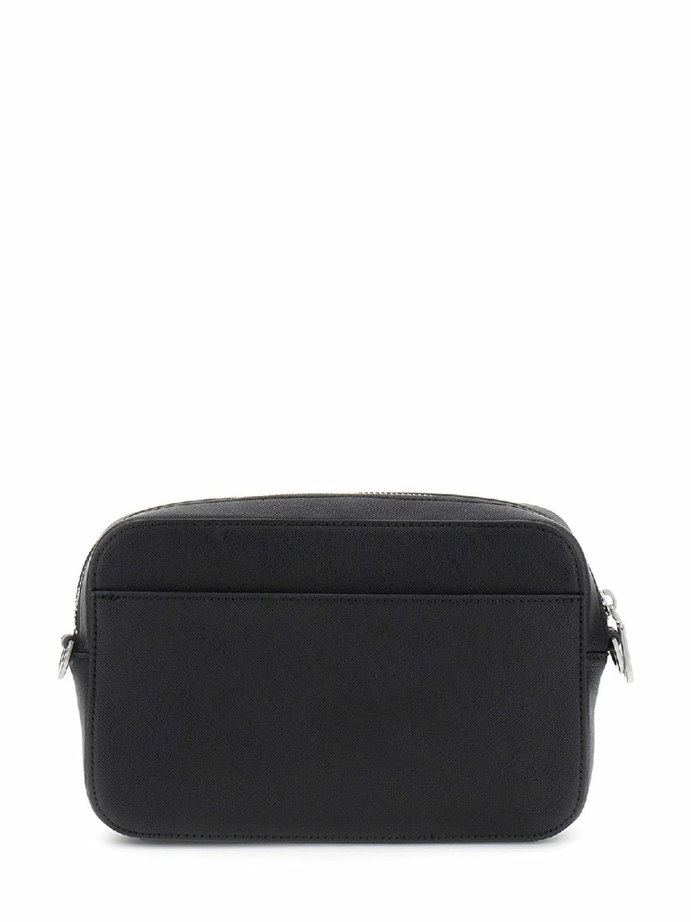 Bolso Neceser Guess Mini Hombre Milano Saffino Negro