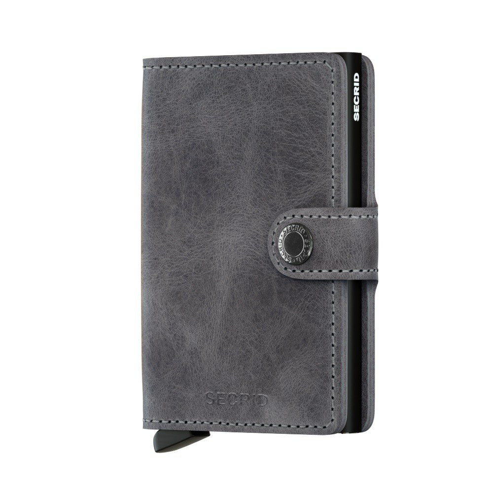 Cartera secrid miniwallet vintage grey-black