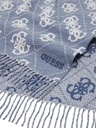 Bufanda Guess Boston Jacquard Azul AM9562POL03-BLU
