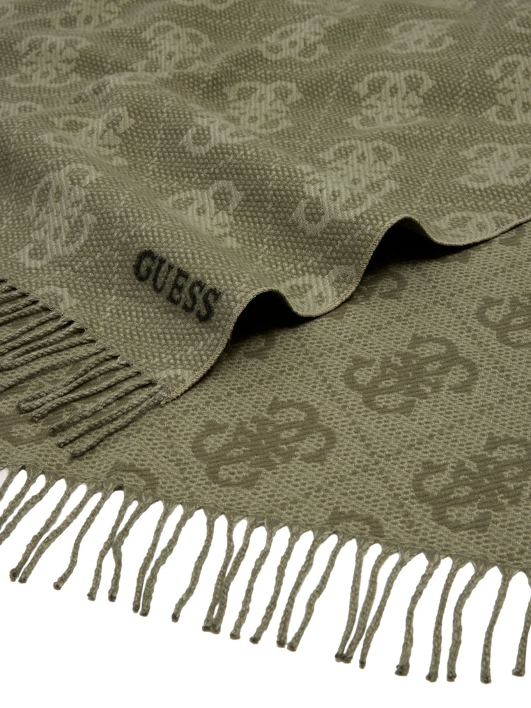 Bufanda Guess Boston Jacquard Verde Militar AM9562POL03-MIL