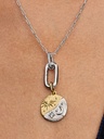 Charm Pandora Medallón Talismán Sol y Luna 