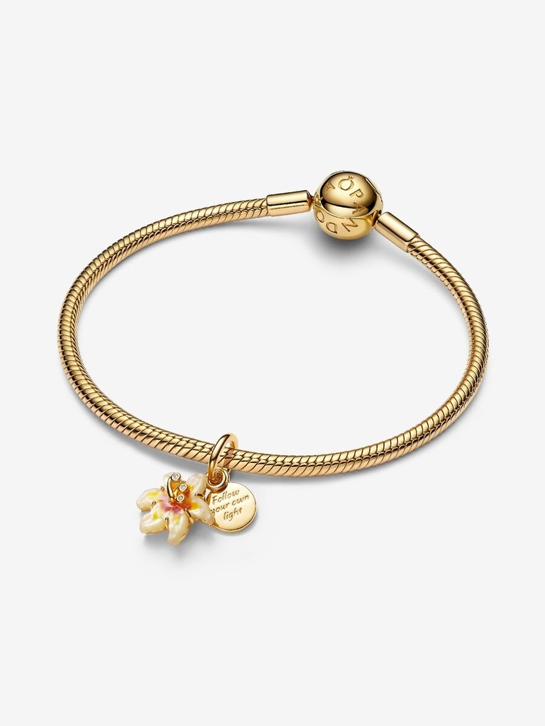 Charm Pandora Flor Enredados Fosforecente de Disney 764020C01